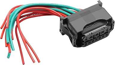 114523351 12 Pin Car Lamp Headlight Plug Wire Harness, Replacement for BMW F20 F22 F30 F32 F36 F10 F12 F01 F48 F25 F26 F15 F16, for BMW 1-7, X1-X7, Series 2008-2023