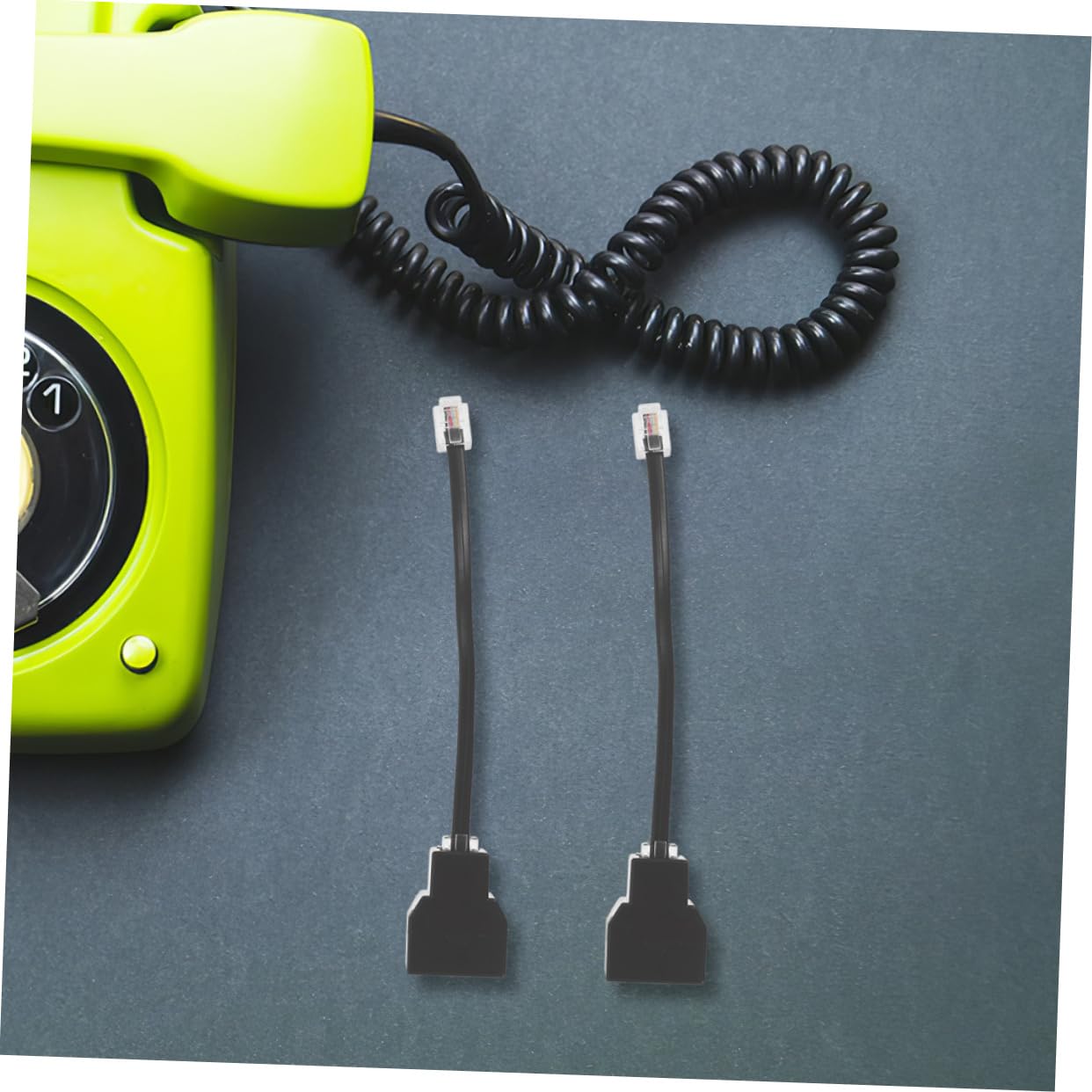 20stücke Telefon-splitter Adapter Pc Abnehmbarer Telefonkabeladapter Für Gleichzeitige Verbindung Mehrerer Geräte