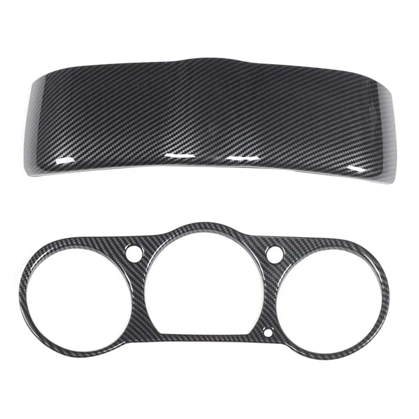 for Nissan 350Z 2003-2006 ABS Carbon Fiber Car Dashboard Tachometer Panel Decorative Cover Sticker Interior Accessories Center Console Trim