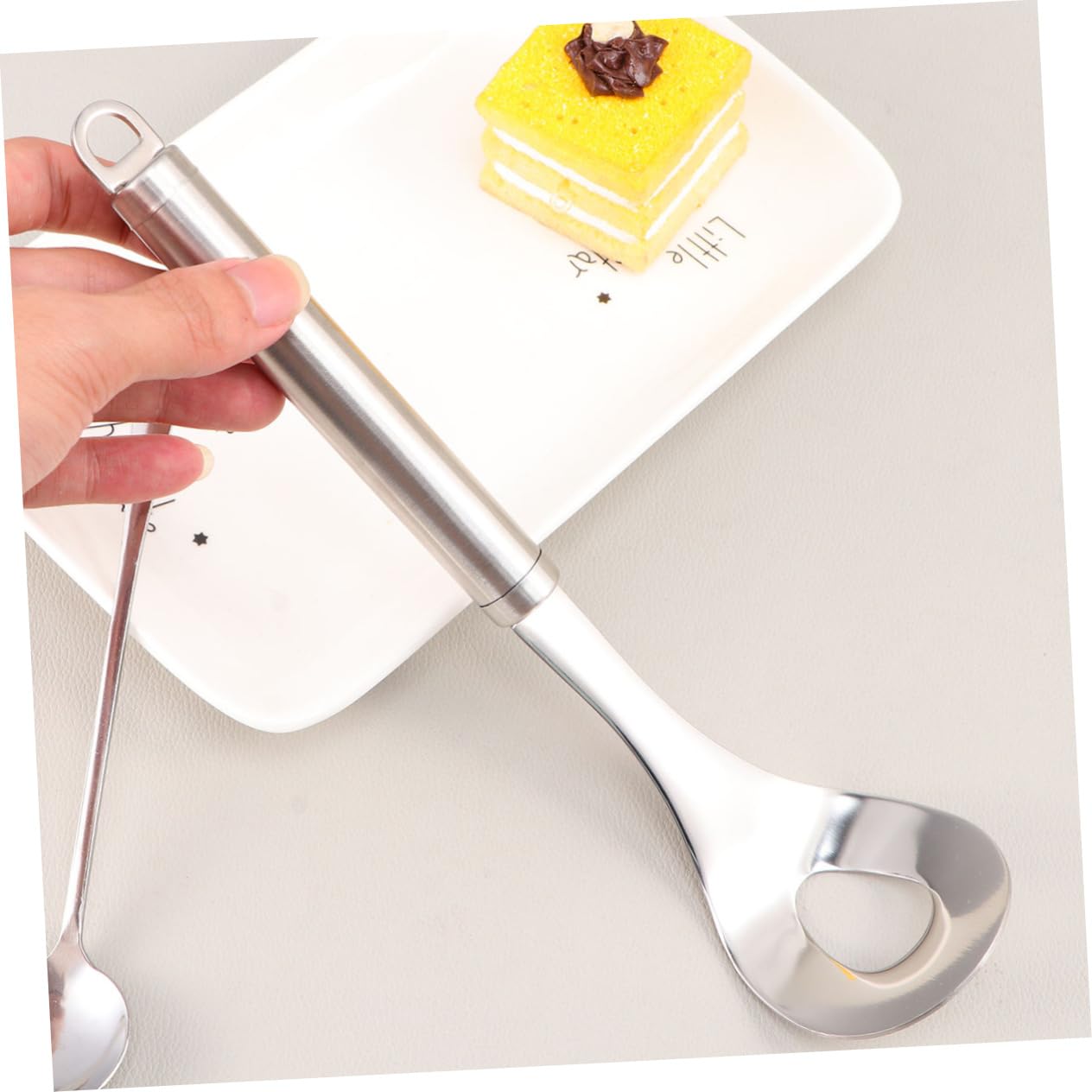 Garneck Meatball Making Machine Meatball Maker Spoon Meatball Baller Tool Stainless Steel Press Long Handle Kitchen Gadget for Homemade Balls Leak Hole Design