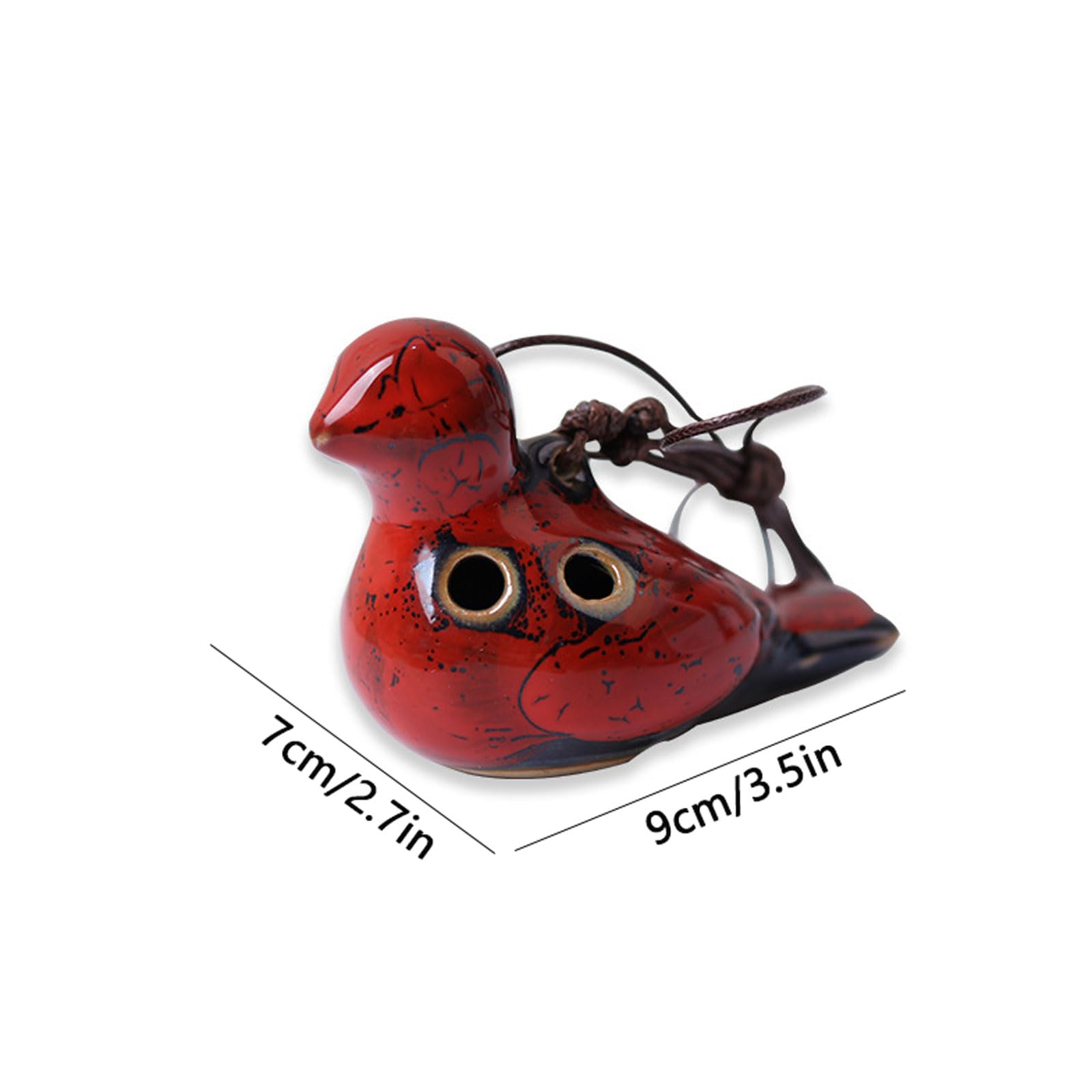 Amazon.co.jp: 6 穴オカリナセラミックオカリナ鳥の形のオカリナ