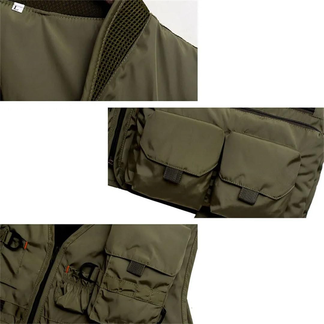 Gilet da pesca coreano ad asciugatura rapida gilet traspirante giacca da pesca gilet all'aperto