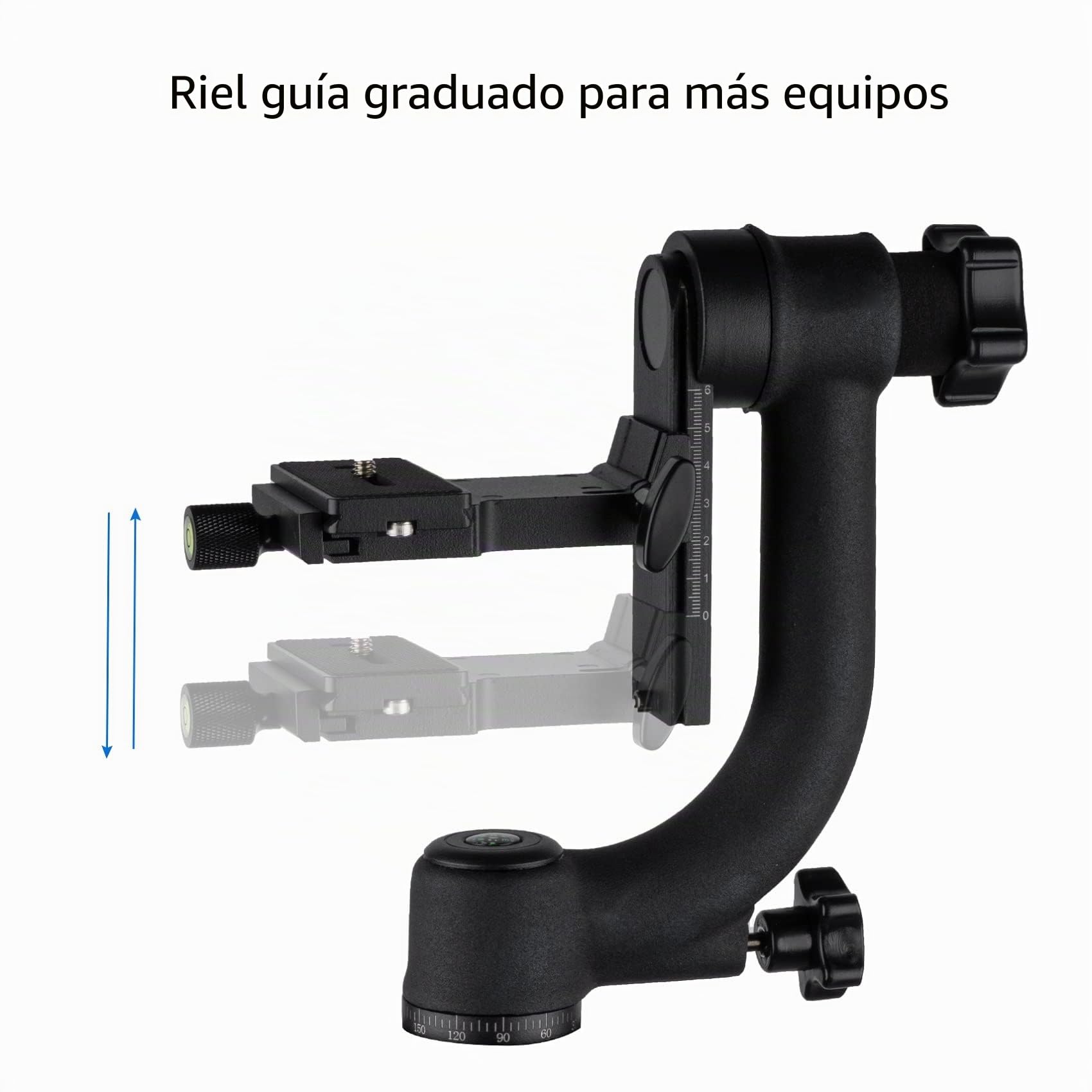 Selens - Cabezal de trípode Profesional de Metal Resistente