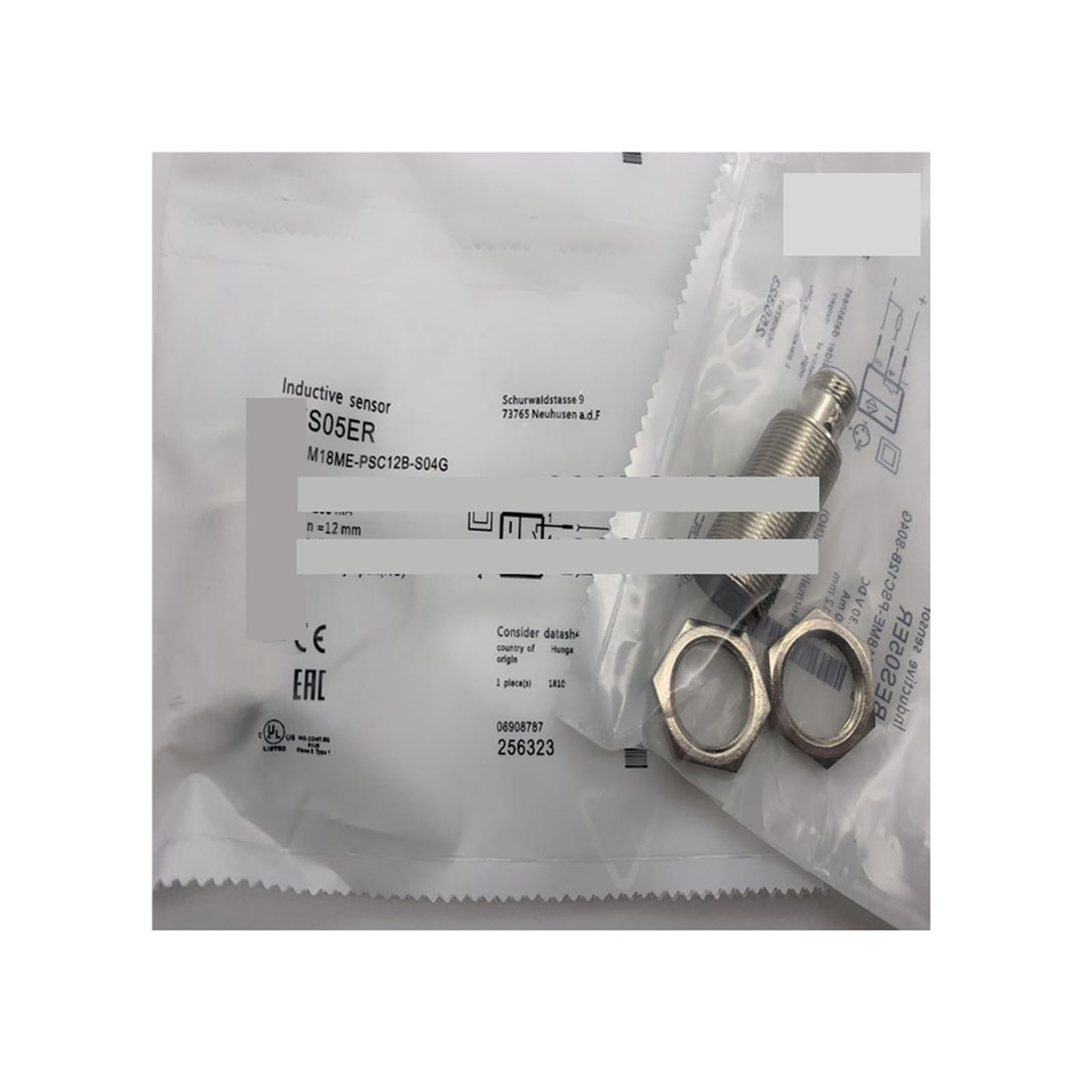 ZOZ03Y0 Sensor for Proximity Switch M18EG1-PSC50S-S04G-S