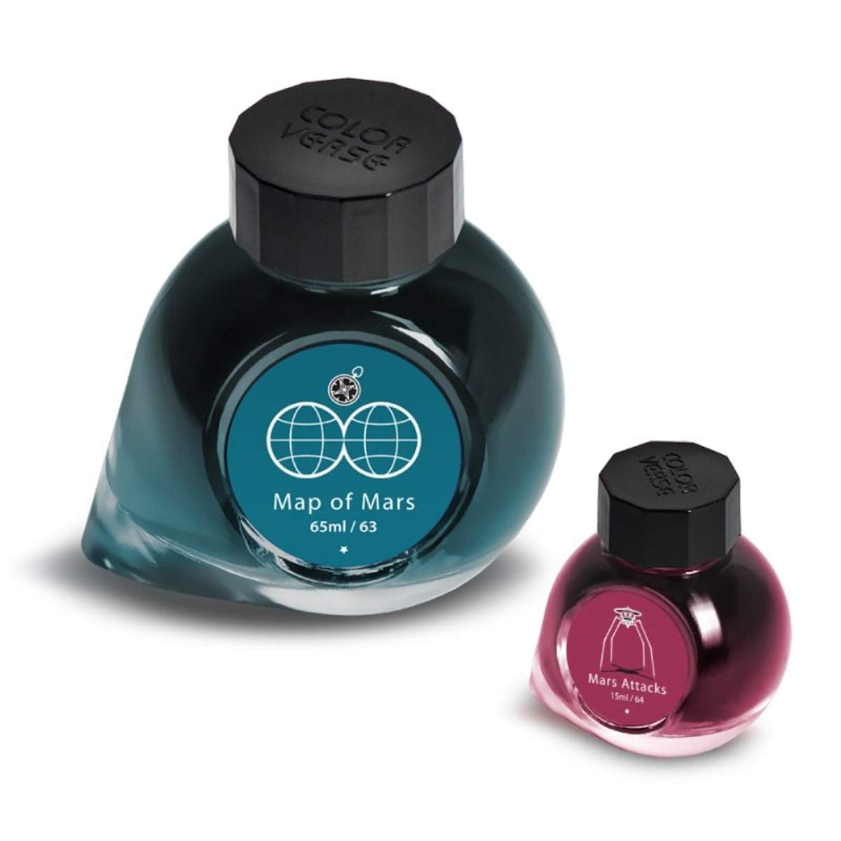 Colorverse Ink - Season 5 - The Red Planet - Map of Mars (65ml) & Mars Attack (15ml)