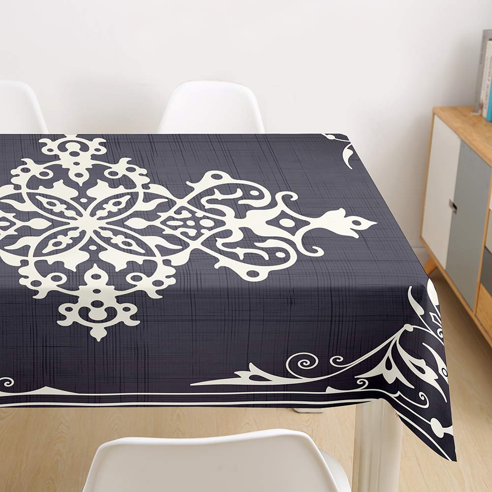 Chickw1 Nappe Rectangulaire Imperméable, Nappe En Polyester L'épreuve