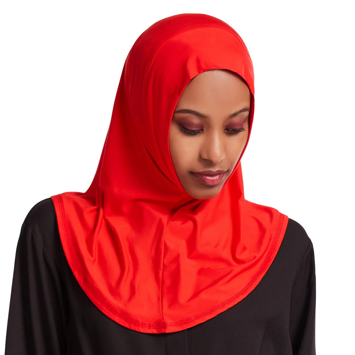 XINNI Women Muslim Turban Lady Adjustable Hijab Islamic Stretch Elastic Head Cover