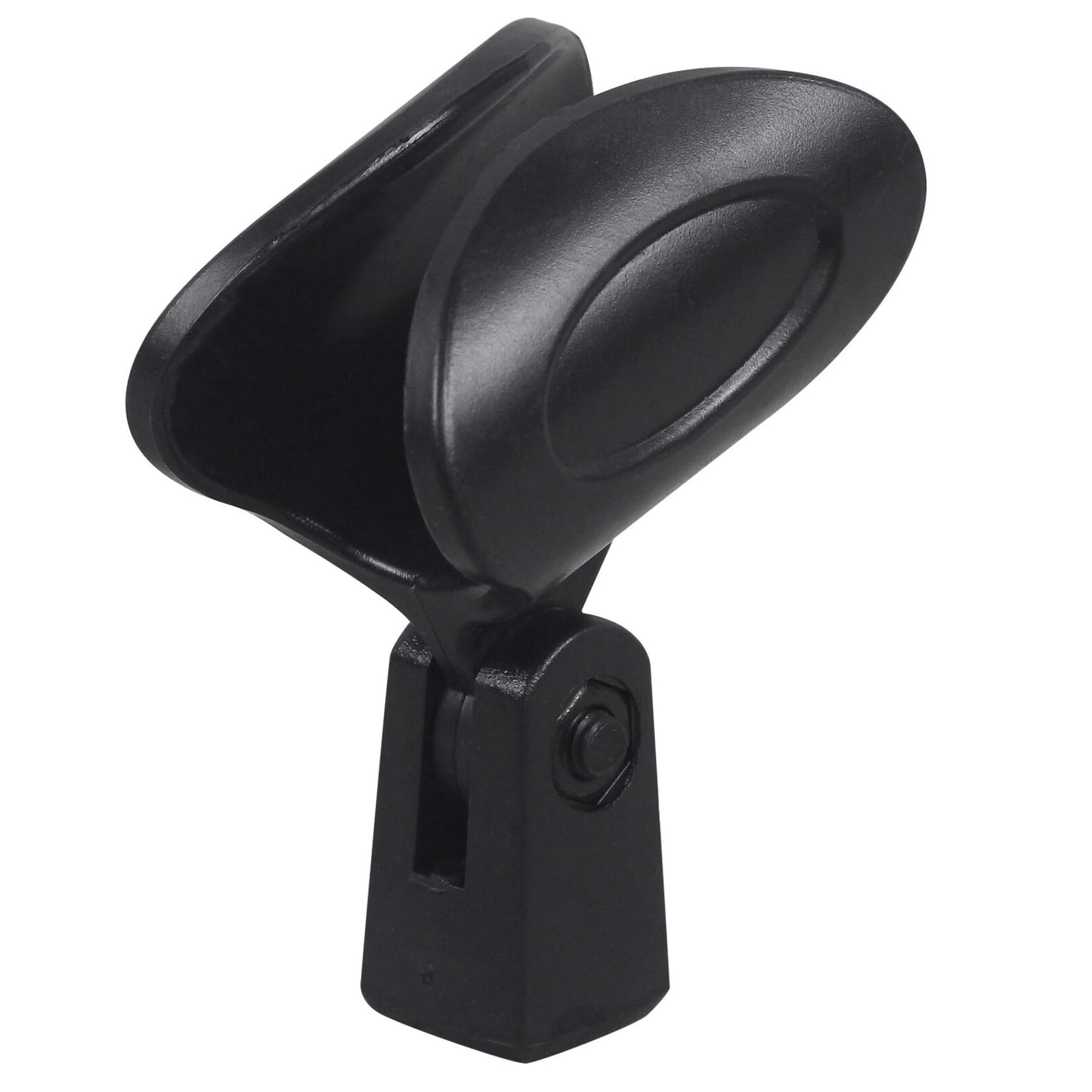 Generic Replacement MZQ1 Microphone Clamp Clip Holder for Sennheiser XS Wireless Microphone Handheld Transmitter, with Screw Adapters 5/8 Male to 3/8 Female, Black, 4 PACK - Image 3