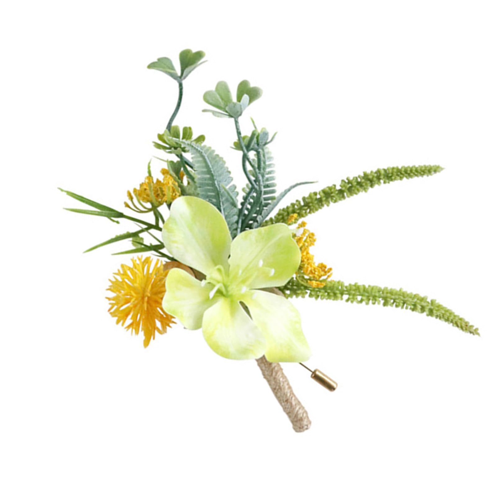 HDOYTXXM Groomsmen Boutonniere Wedding Ceremony Bridesmaid Chest Flower Party Accessories Corsage Chest Corsage for Formal Event Wedding Accessory