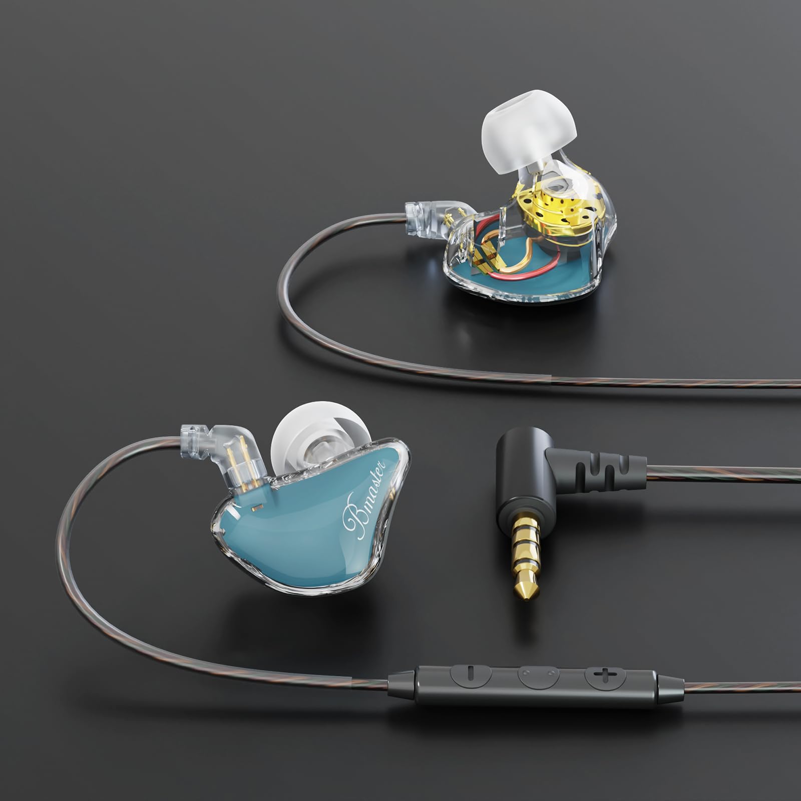 Amazon.com: BASN Bmaster Triple Drivers in Ear Monitor Headphones