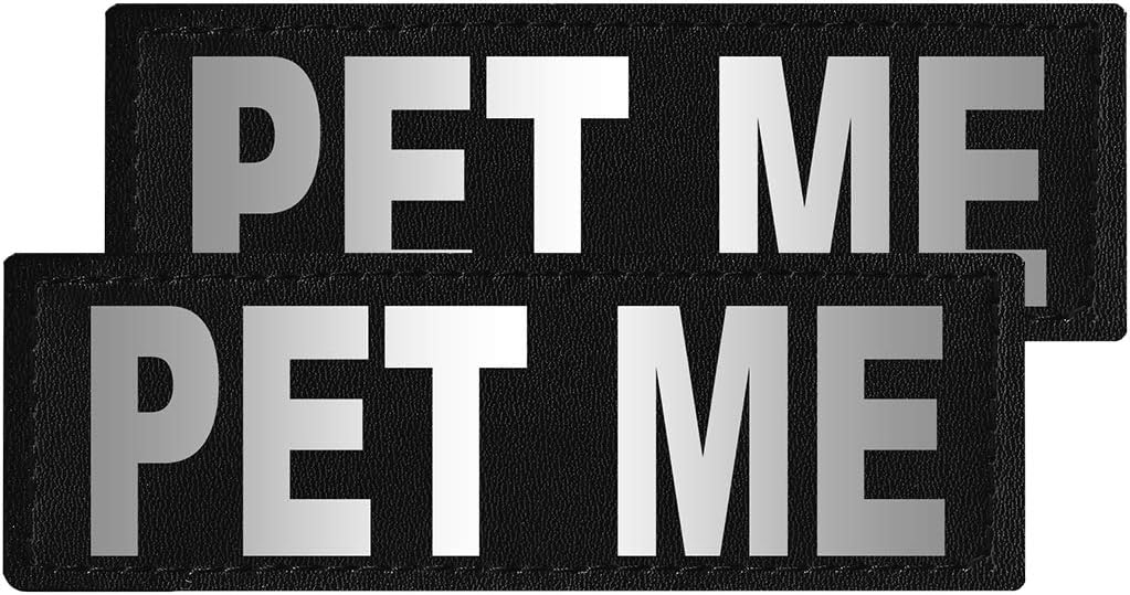 Dogline Pet Me Removable Patches for Small & Medium Dogs Dogline Pet Me Removable Patches for Small & Medium Dogs