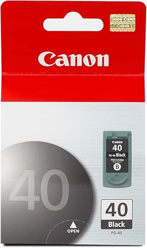 Canon Paquete doble negro PG-40 compatible con iP2600, iP1800, iP1700, iP1600, MX310 y MX300