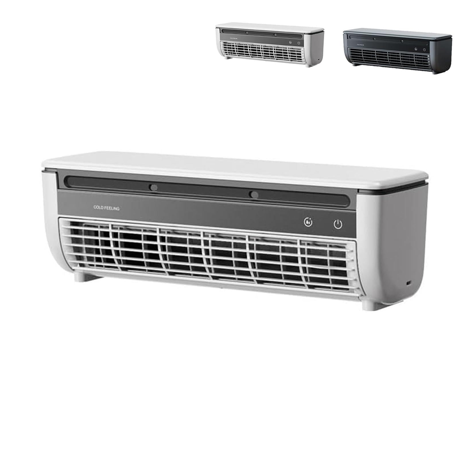 Unità Di Condizionamento Portatile Eficue Mini, Condizionatore D'aria Portatile Senza Condotti, Condizionatore D'aria A Parete Multifunzionale Selnivo Con Telecomando, Per Cucina (WHITE)