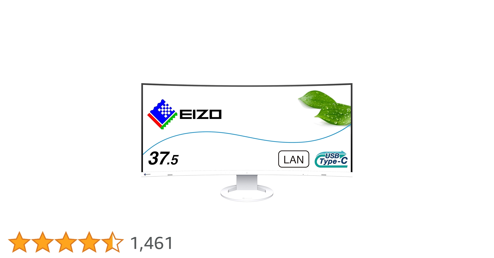 FlexScan 　EV3895 EIZO 37.5型　美品　ホワイト EV3895-BK 37.5型液晶モニター FlexScan EV3895 (3840x1600/USB