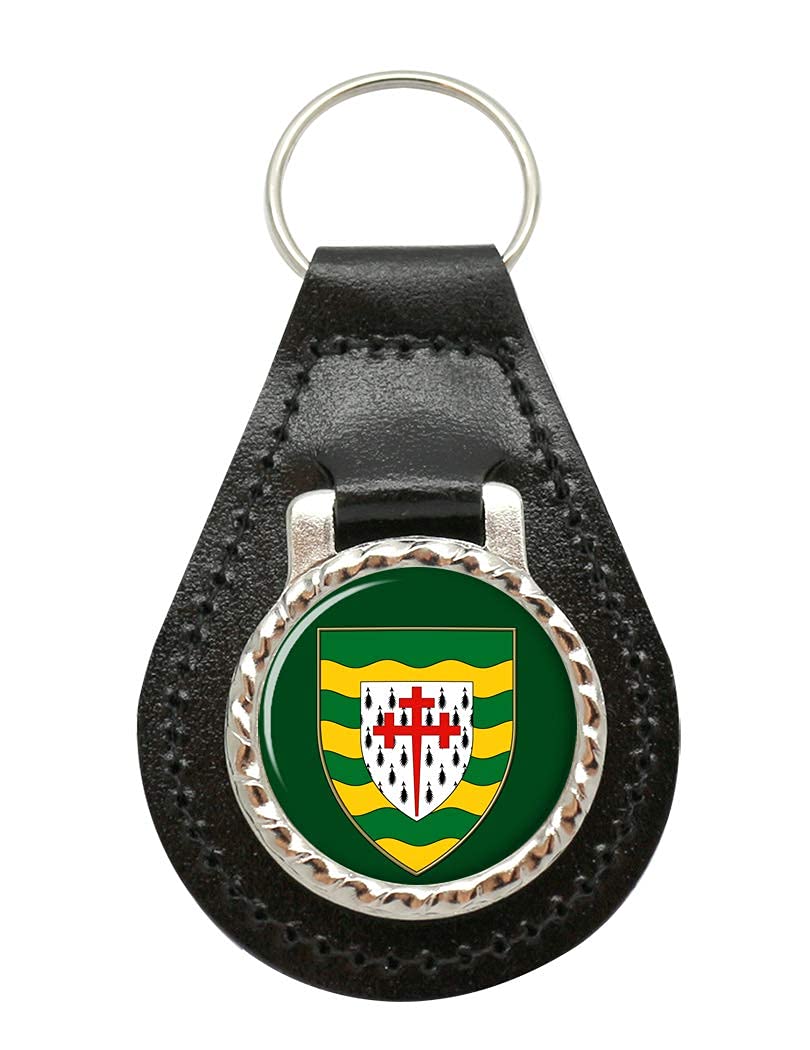 County Donegal (Ireland) Leather Key Fob