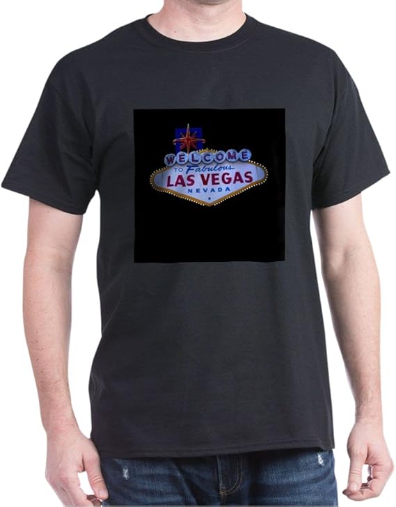 CafePress Las Vegas Sign Logo 100 Cotton TShirt Amazon.co.uk