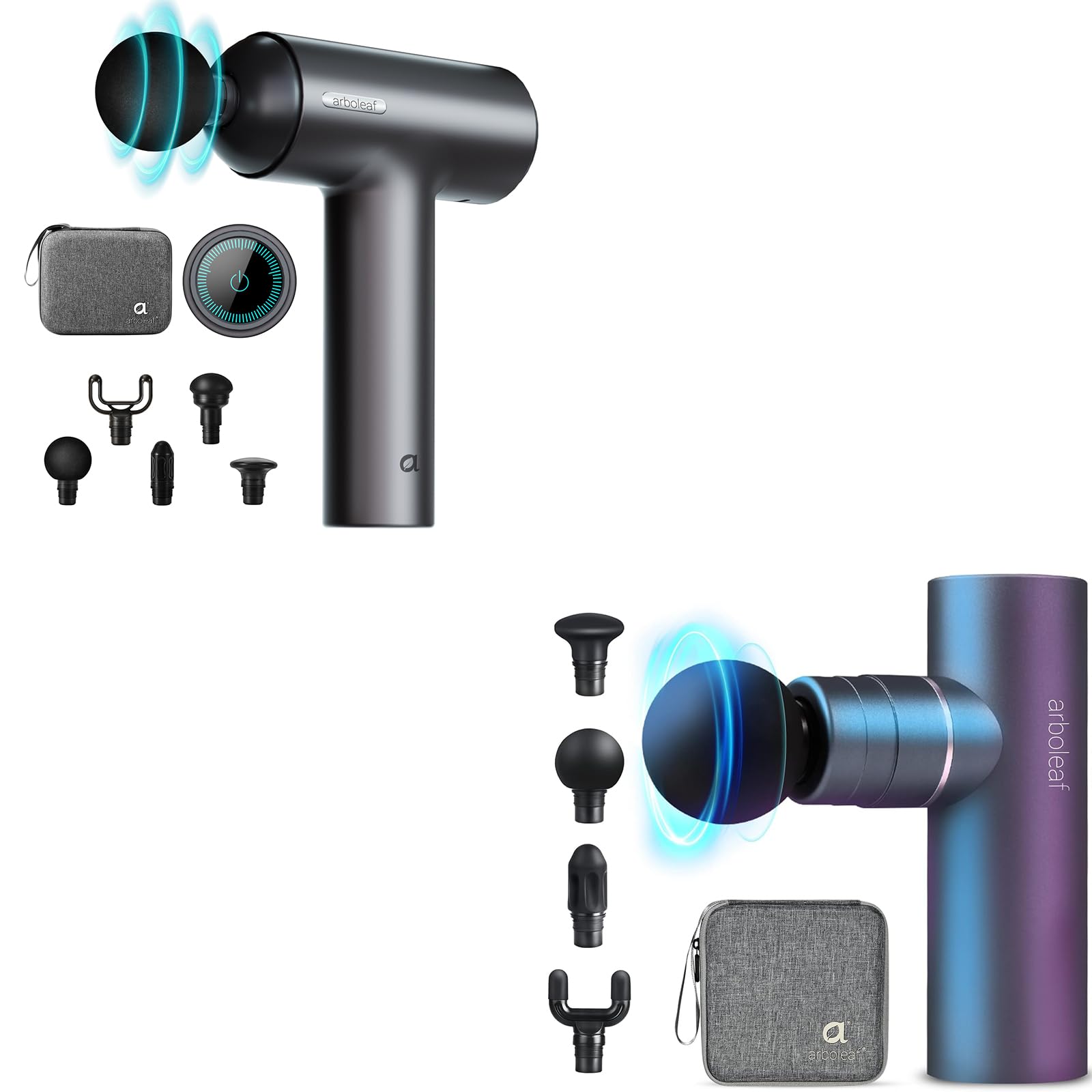 arboleaf Mini Massage Gun Percussion Massage Gun Deep Tissue Muscle Massage Gun Handheld Powerful Portable Back Massager Gun