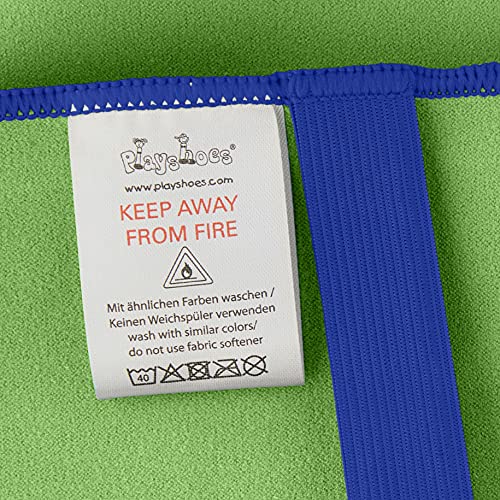 Playshoes Unisex Multifunctional Towel, Microfibre Bath Towel Portable Blanket, Green, 40 x 80 cm - Image 3