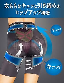 Amazon | メディキュット ウエストスリムルック ガードルL