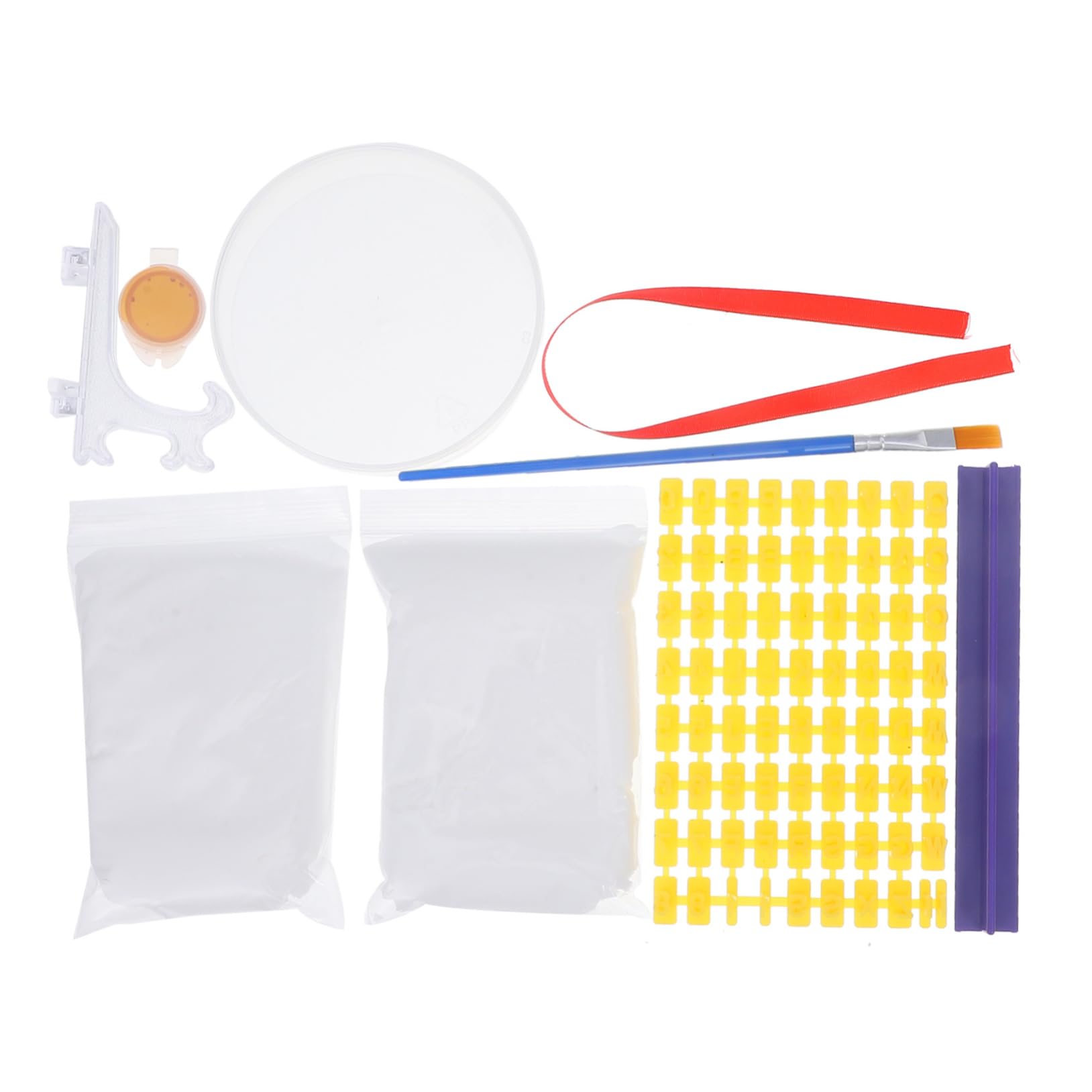 KOMBIUDA Newborn Footprint Keepsake Baby Handprint Kit Full Casting Kit Ink Pad Molds Frames for Baby Shower Present