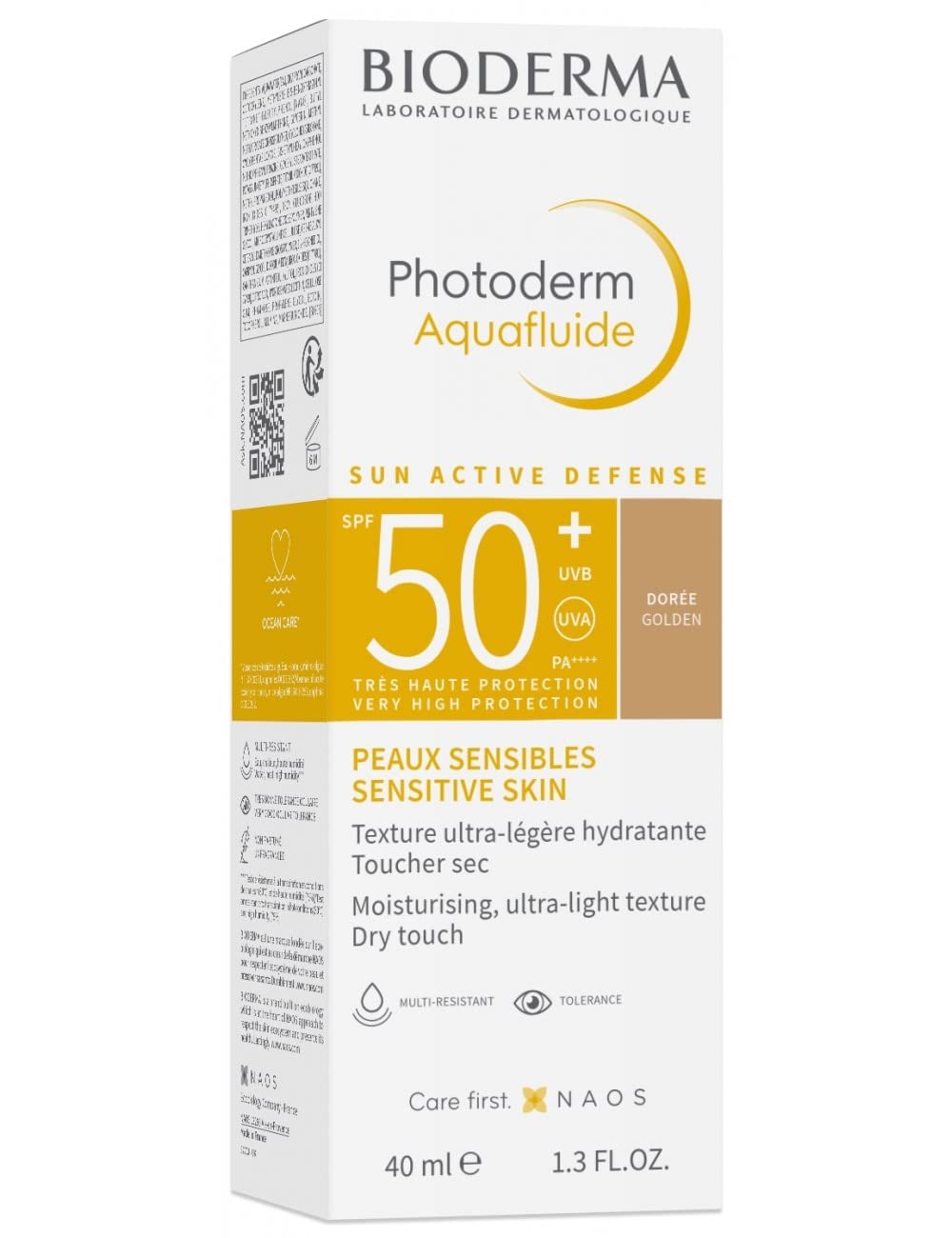 Bioderma Photoderm Aquafluide SPF 50+ Sun Cream Dye 40ml