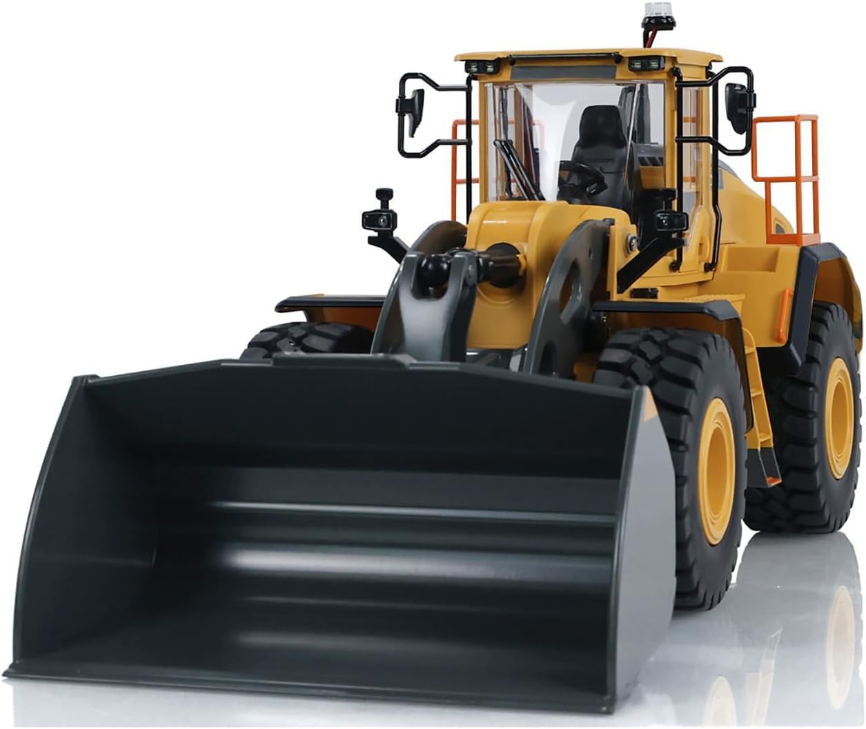 s-idee® E592 Volvo Rc Pale gommate in metallo 1:16 4WD Volvo L260H Double