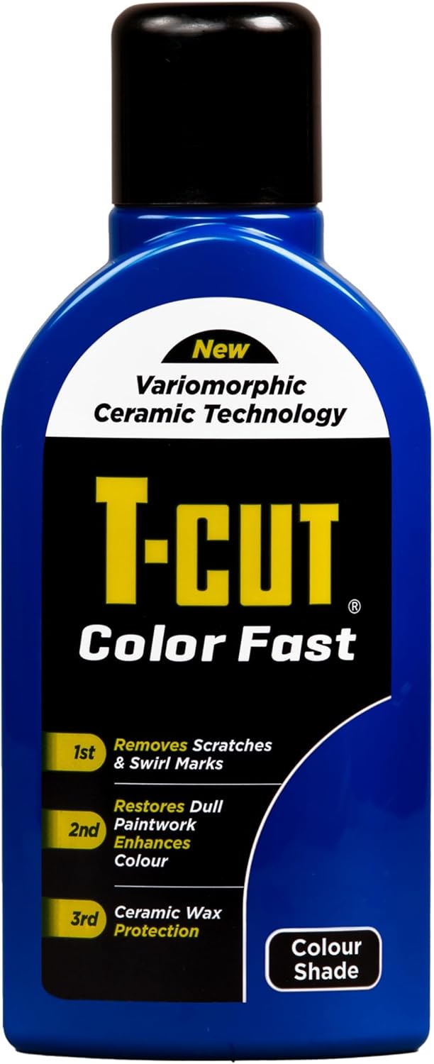 T-Cut Dark Blue Scratch Remover Color Fast Paintwork Restorer Car Polish - 17 Fl Oz 13 Colours Available