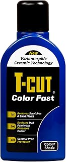 T-Cut 3 en 1 Color Fast Paintwork Restorer Car Polish, Azul Oscuro, 500 ml