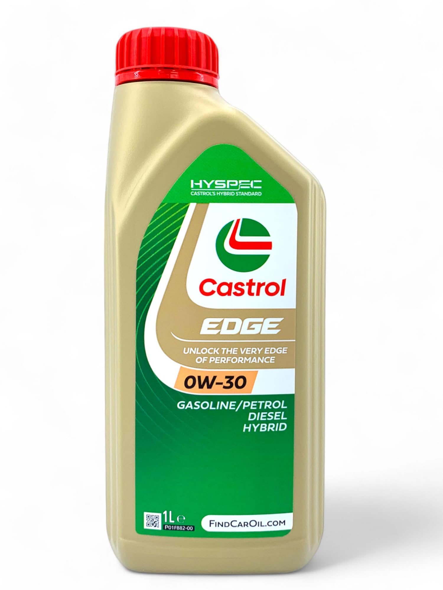 LUBRIALPHA - 0W30 Olio Motore Benzina Diesel | Fluid TITANIUM per Prestazioni | Compatibile con ACEA C3 API SN | Confezione 5x1L, Portachiavi Cavatappi