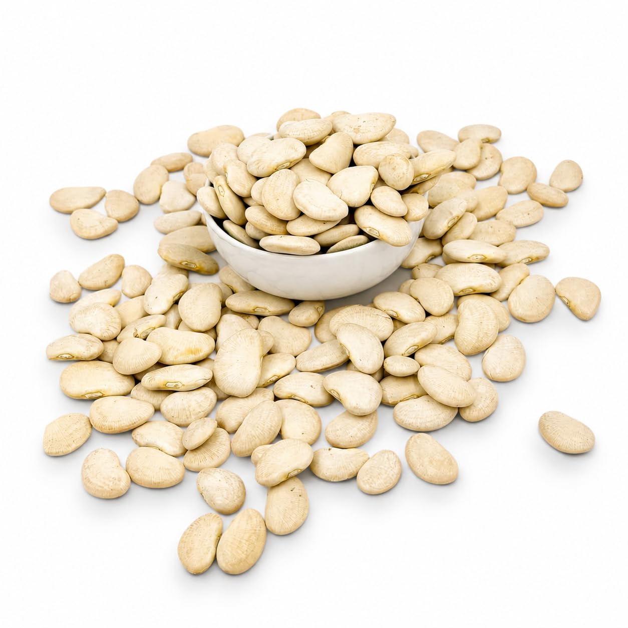 SoleilFOOD 5kg weiße Lima Bohnen Limabohnen getrocknet Butterbohnen Proteinquelle Hülsenfrüchte beans feinste Qualität