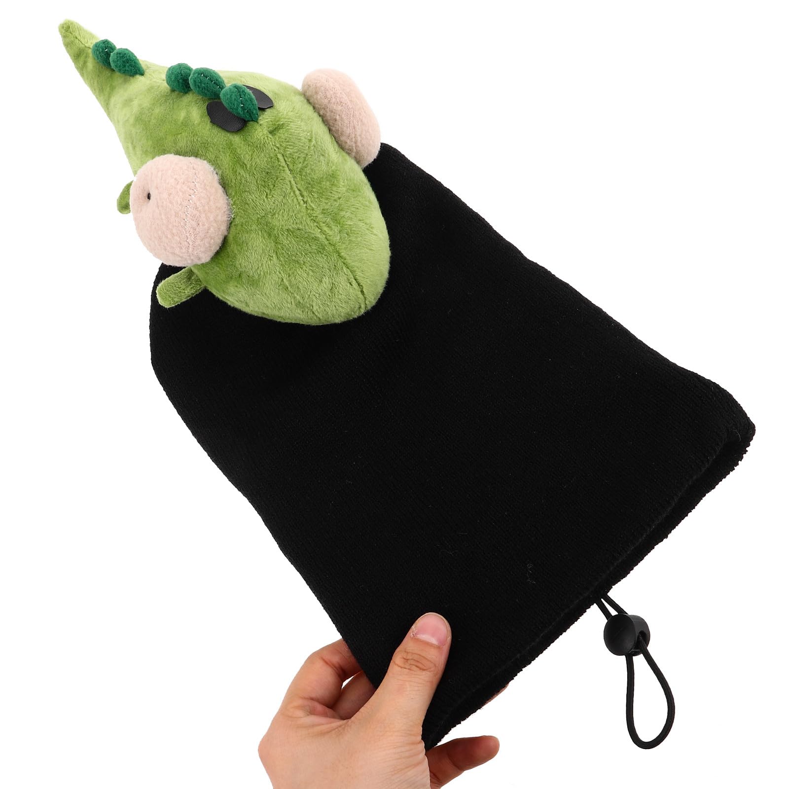 Gatuida Copricasco da Sci in Peluche a Forma di Animale, Accessorio Leggero e Morbido per Snowboard, Motociclo e Sport Invernali, Copertura Versatile per Casco Ragazzo Adatta a Diverse