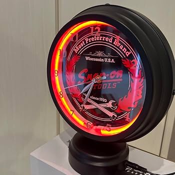 スナップオン　缶バッジ型　壁掛け時計 2025年最新】Yahoo!オークション -スナップオン 壁掛け 時計の