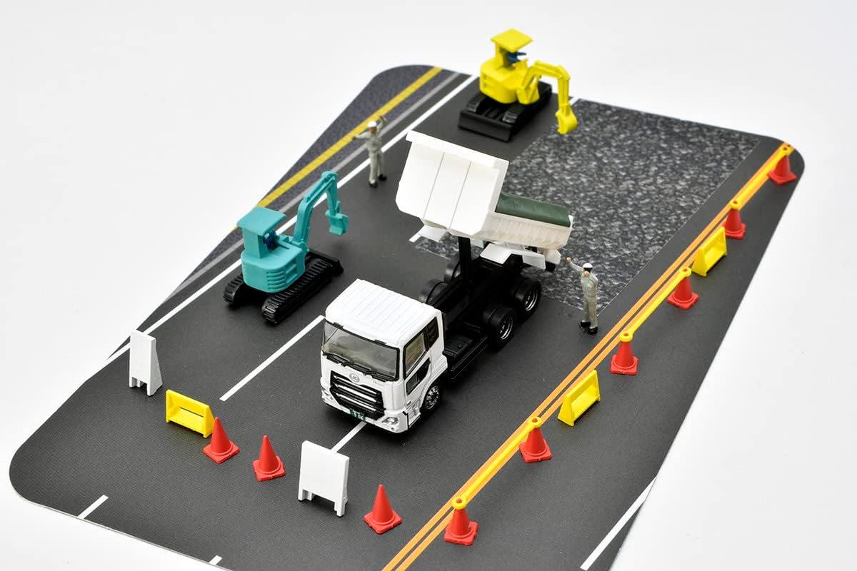 The Truck Collection Torakore Road Construction Site Dump Set A Diorama Supplies