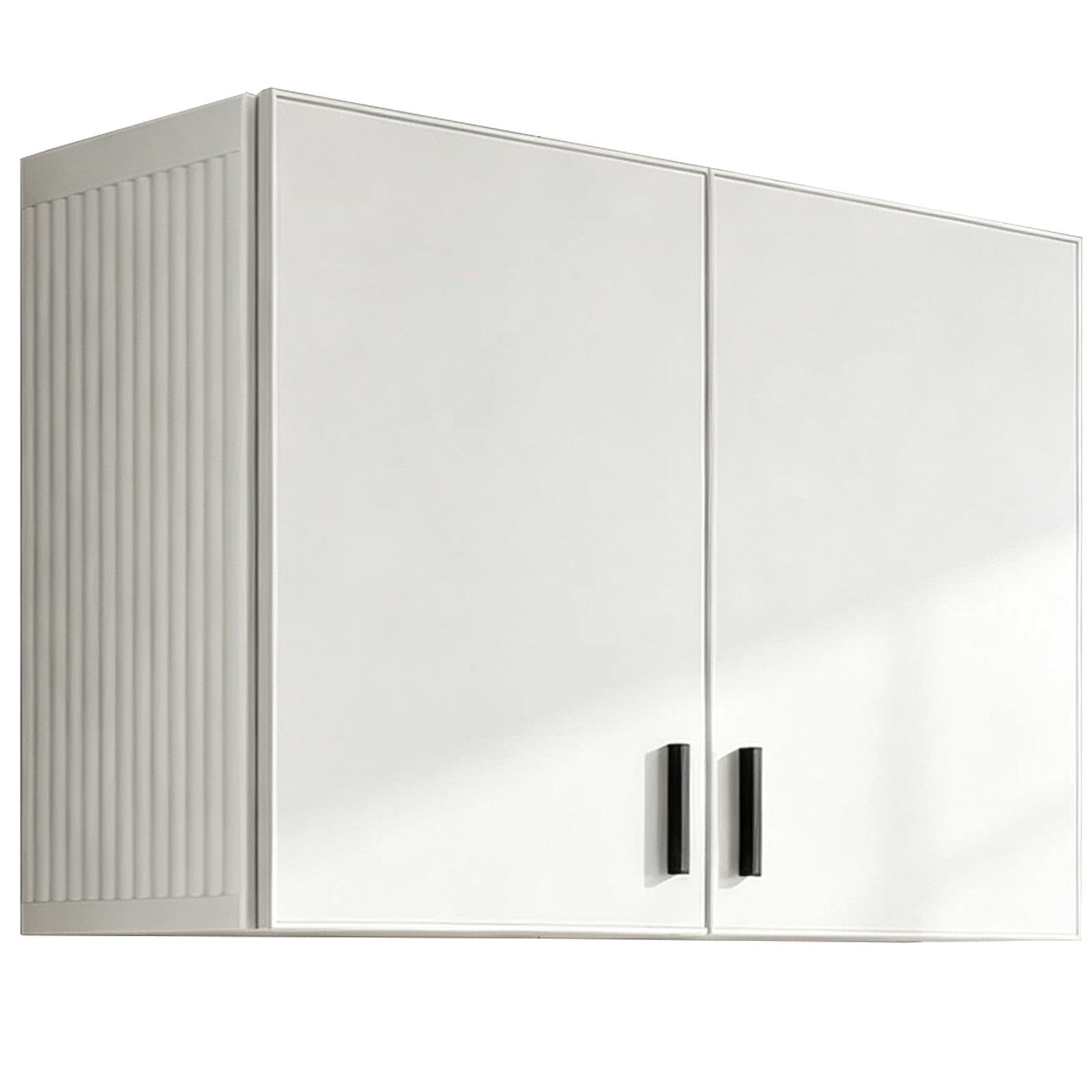 Armario Cocina Pared Impermeable con Puertas, Sin Panel Trasero