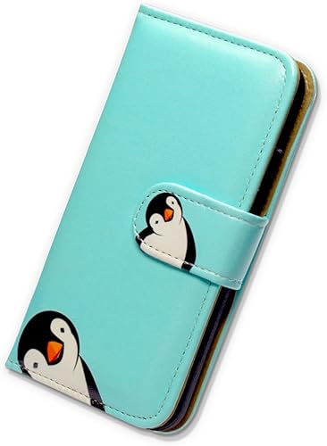 Miniatura 8 de Funda para Motorola Moto G PureMoto G Power 2022, funda de piel con tapa para teléfono con diseño de pingüino negro con ranura para tarjetas,