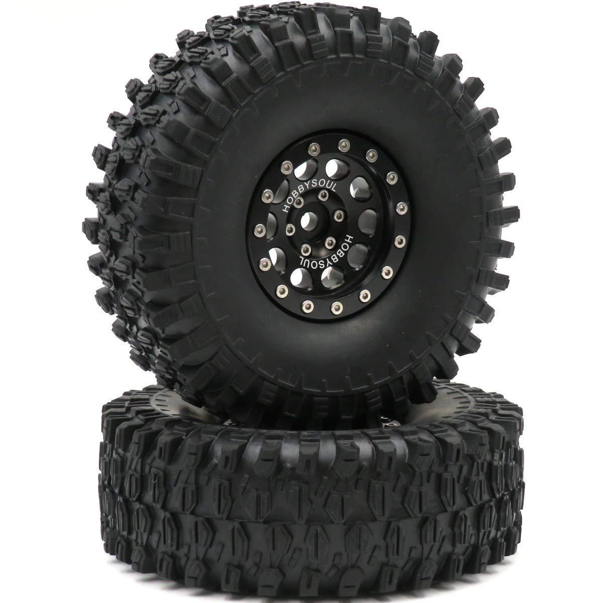 Amazon.co.jp: RC アルミニウム 1.9 ビードロック ホイールとタイヤ 高