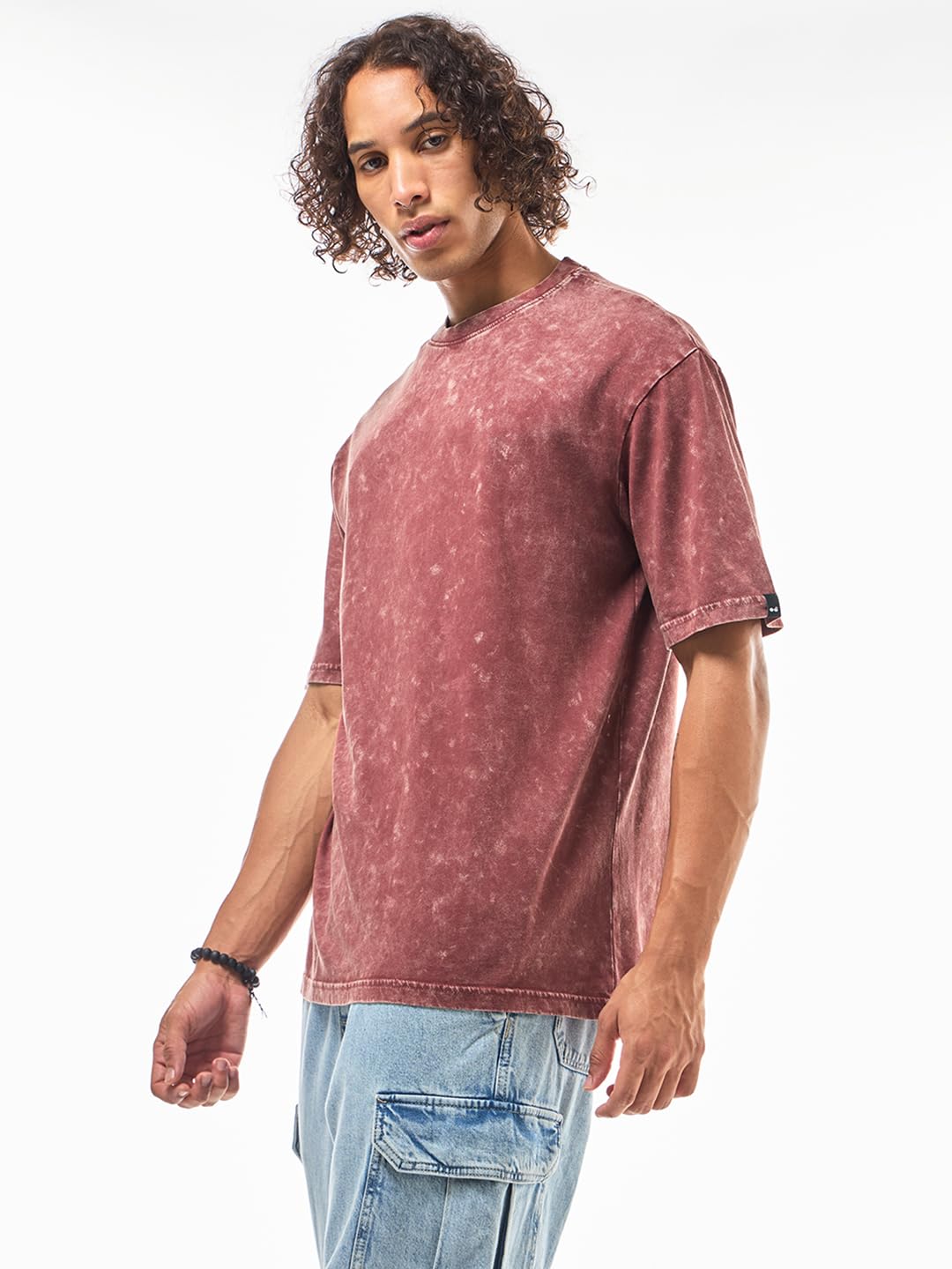 Bewakoof - Camiseta de corte oversize para hombre