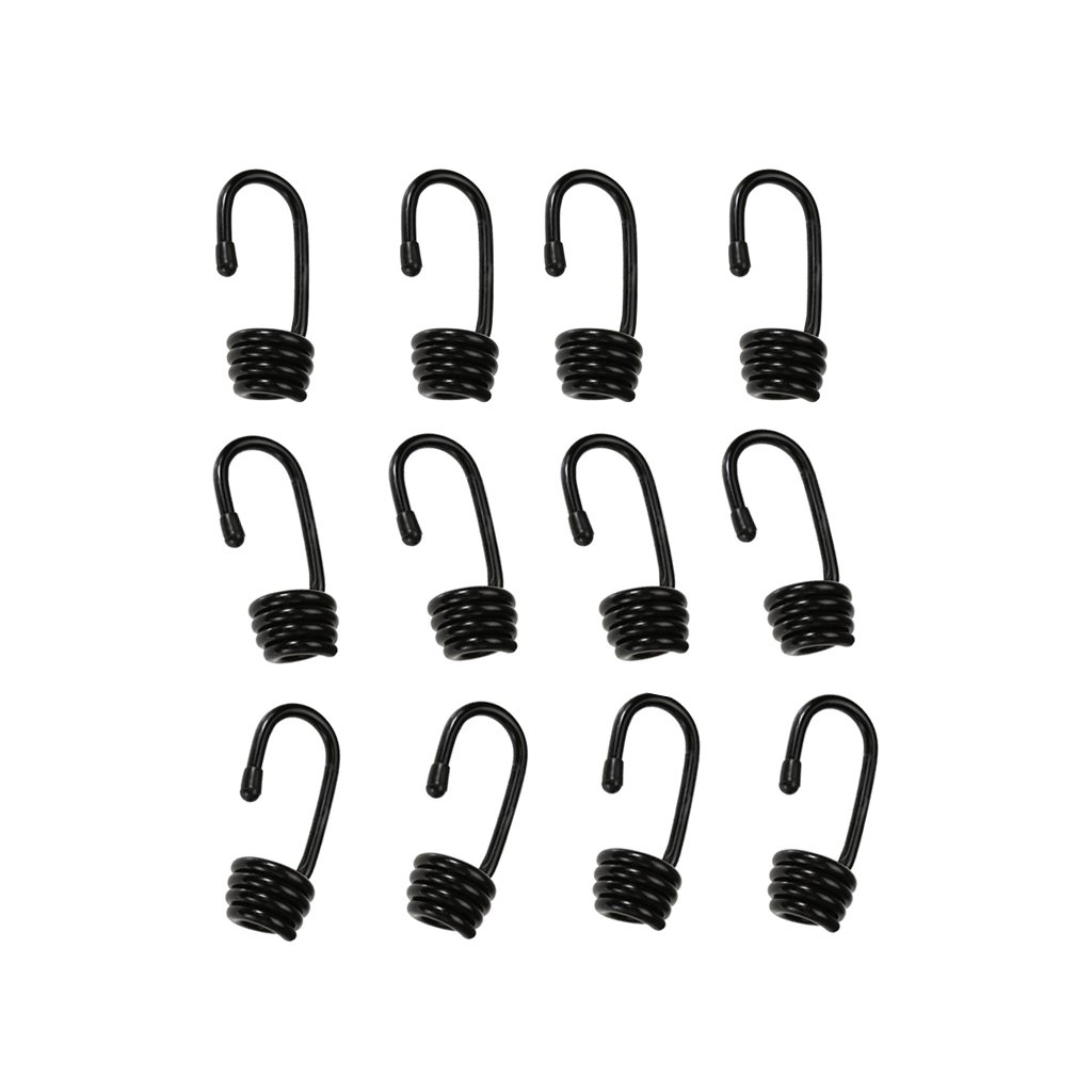 6 Pezzi Corda Elastica Con Doppio Gancio,15 Cm Elastico Con - 5
