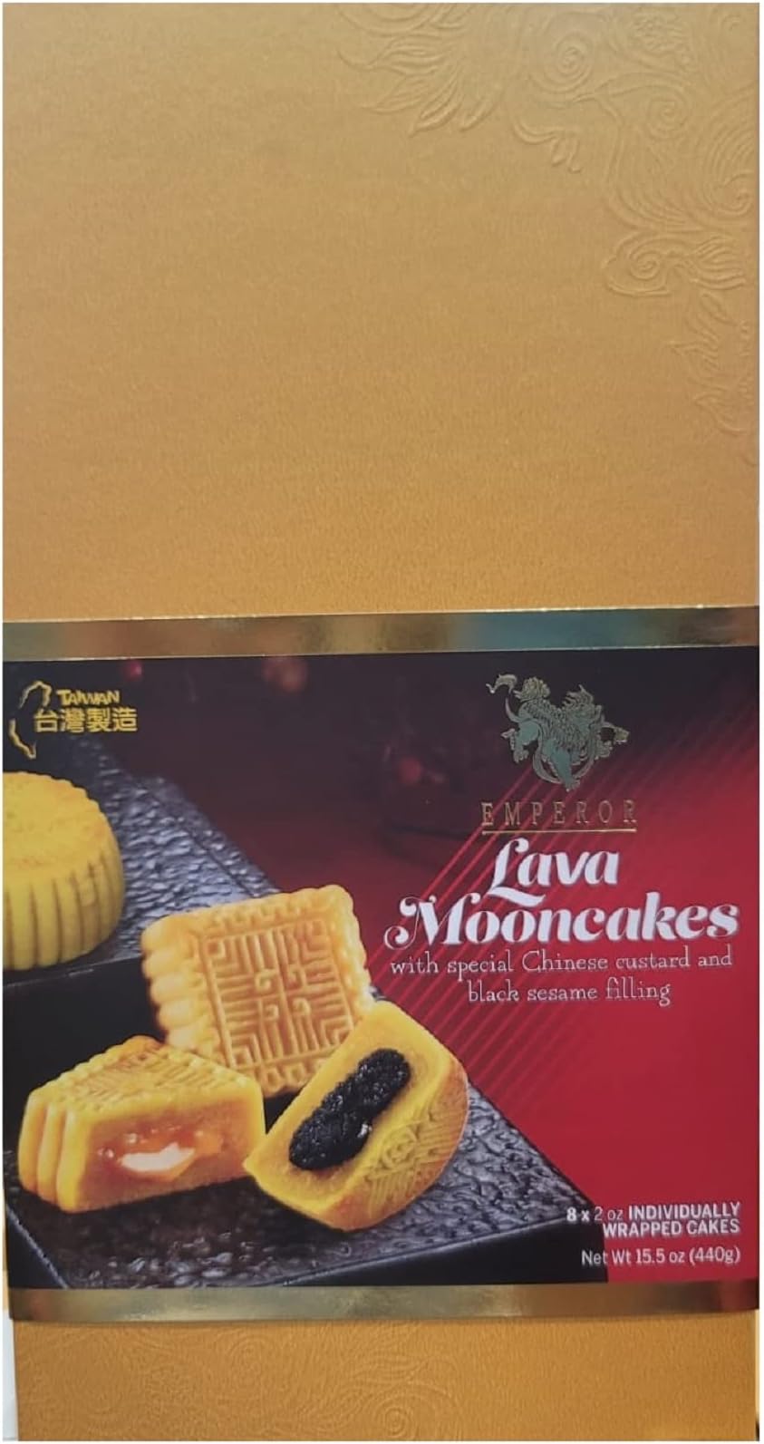 Joy Luck Palace Lava Mooncake Assortment (8/8.15 Oz, .98 LBs)