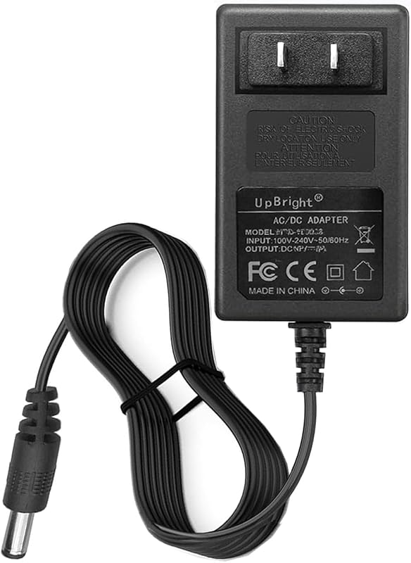UpBright 12V AC/DC Adapter Compatible with HTC Vive VR Base Station Link Box VIVE-VR-B TC NE30W-US TCNE30W US 79H00142-00M 2PU6100 TC NE18W-CN TCNE18W 79H00141-03M 12VDC 1.5A 2.5A Power Supply Charger