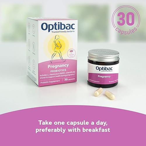 Miniatura 5 de Optibac Probiotics Embarazo - Probiótico vegano para mujeres embarazadas y lactantes para apoyar la salud intestinal, inmunológica y vaginal, 12 mil