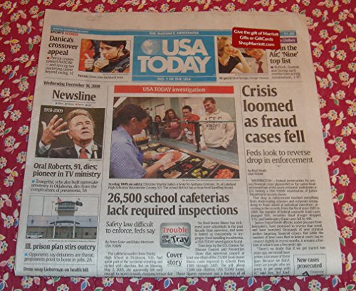 USA TODAY, The Nation's Newspaper, Wednesday, December 16 2009