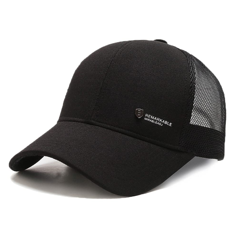 YAMEE Gorra del Béisbol Hombre Respirable,Gorra de Verano, Sombrero de Sol de Malla Unisex Ajustable,Gorra de Visera Gorras Deportivos