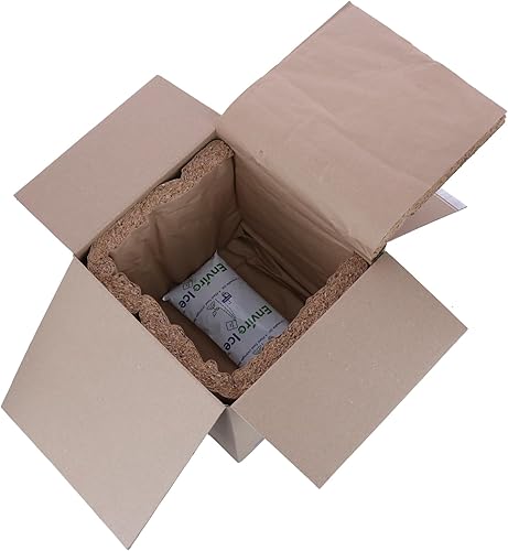 Single CHILLpakR - Pequeño 9 x 9 x 9 pulgadas, espacio utilizable, 100% reciclable con aislamiento en la acera