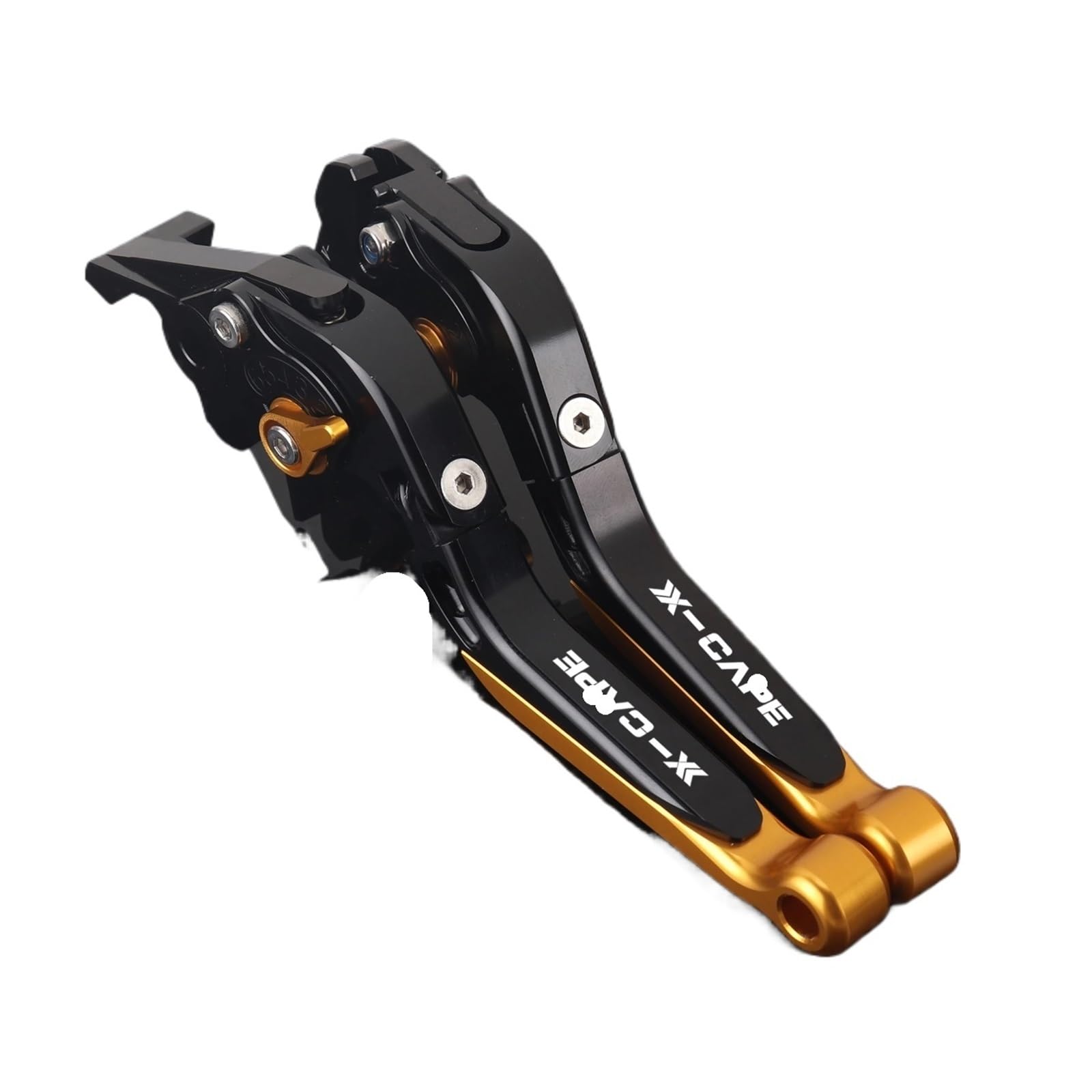 KTEBNWOSD for Morini X-Cape 650 649 X Motorcycle CNC Adjustable Folding Brake Lever Clutch Lever Set Handle Guard Levers Brake Clutchs Levers