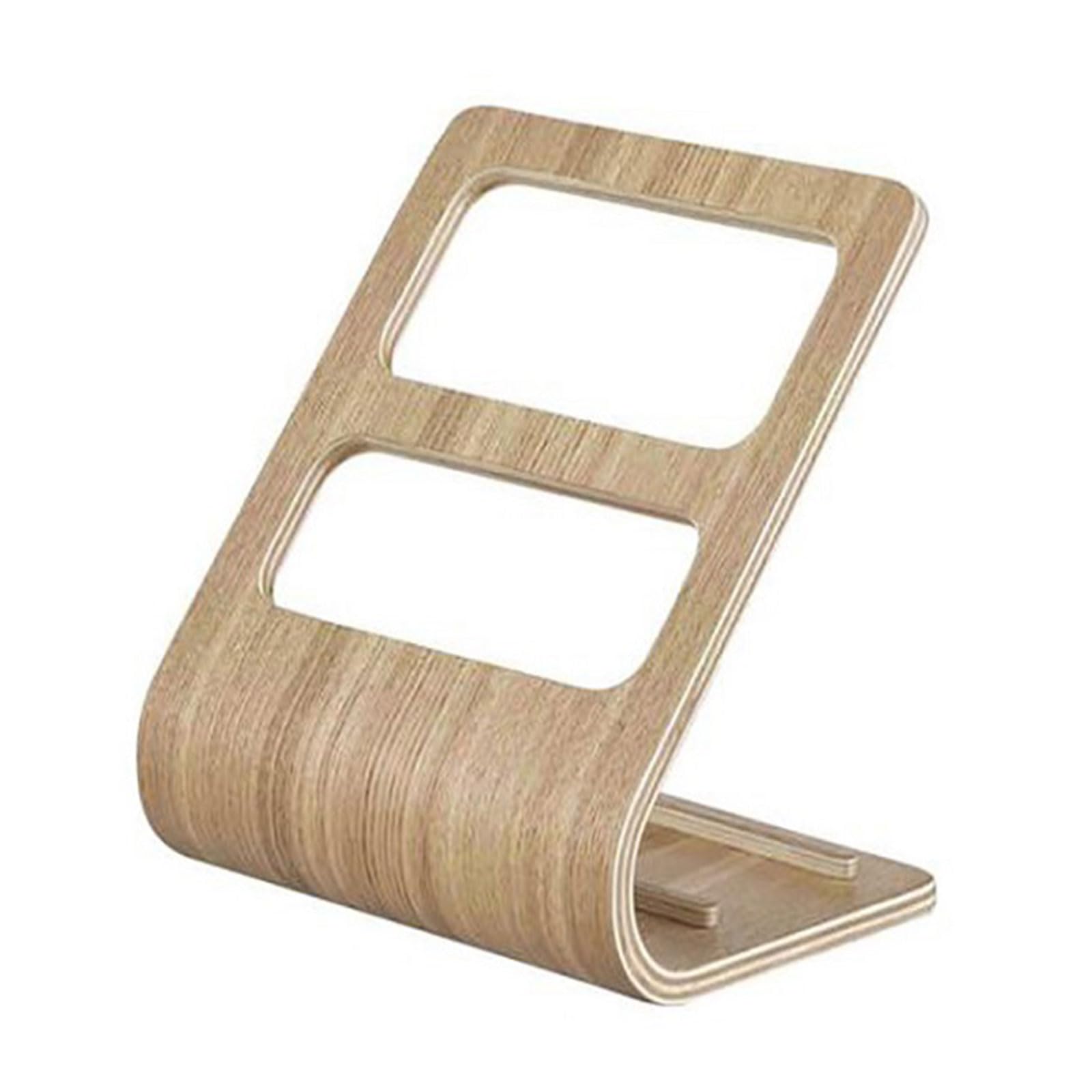 Jazuaiao Wooden Remote Control Organizers Storage Rack for Neatly Storing Multiple Remotes on Tables or Shelves Remote Control Storage Box Organizers
