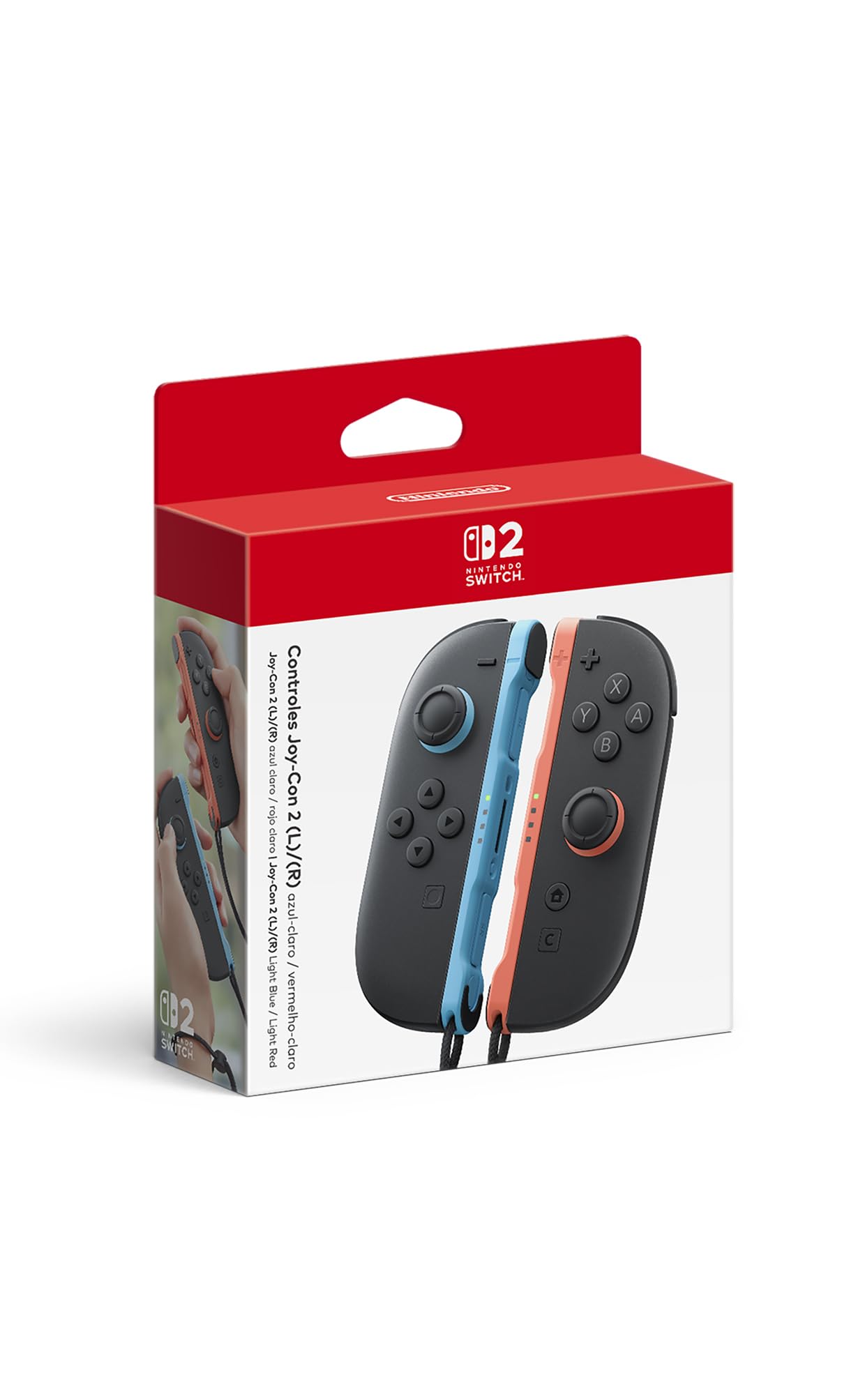 Nintendo switch 本体 joy-con ×2 プロコン ×2 Nintendo, Controle Joy-Con 2, Nintendo Switch 2, Azul Claro e