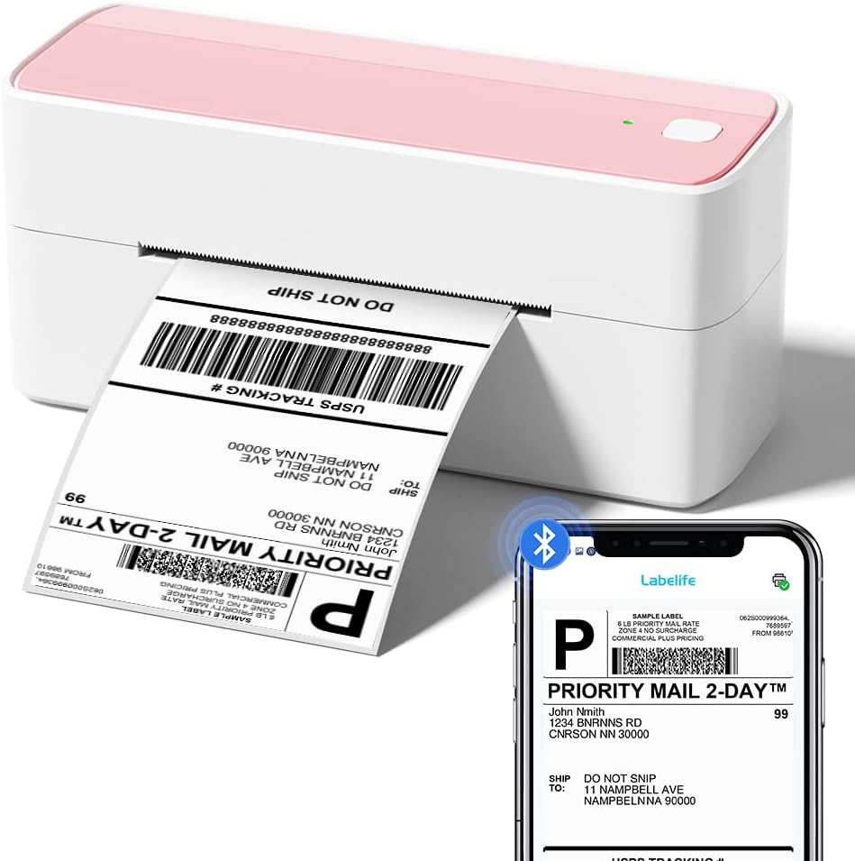 Phomemo Bluetooth Thermal Label Printer, 241BT 4X6
