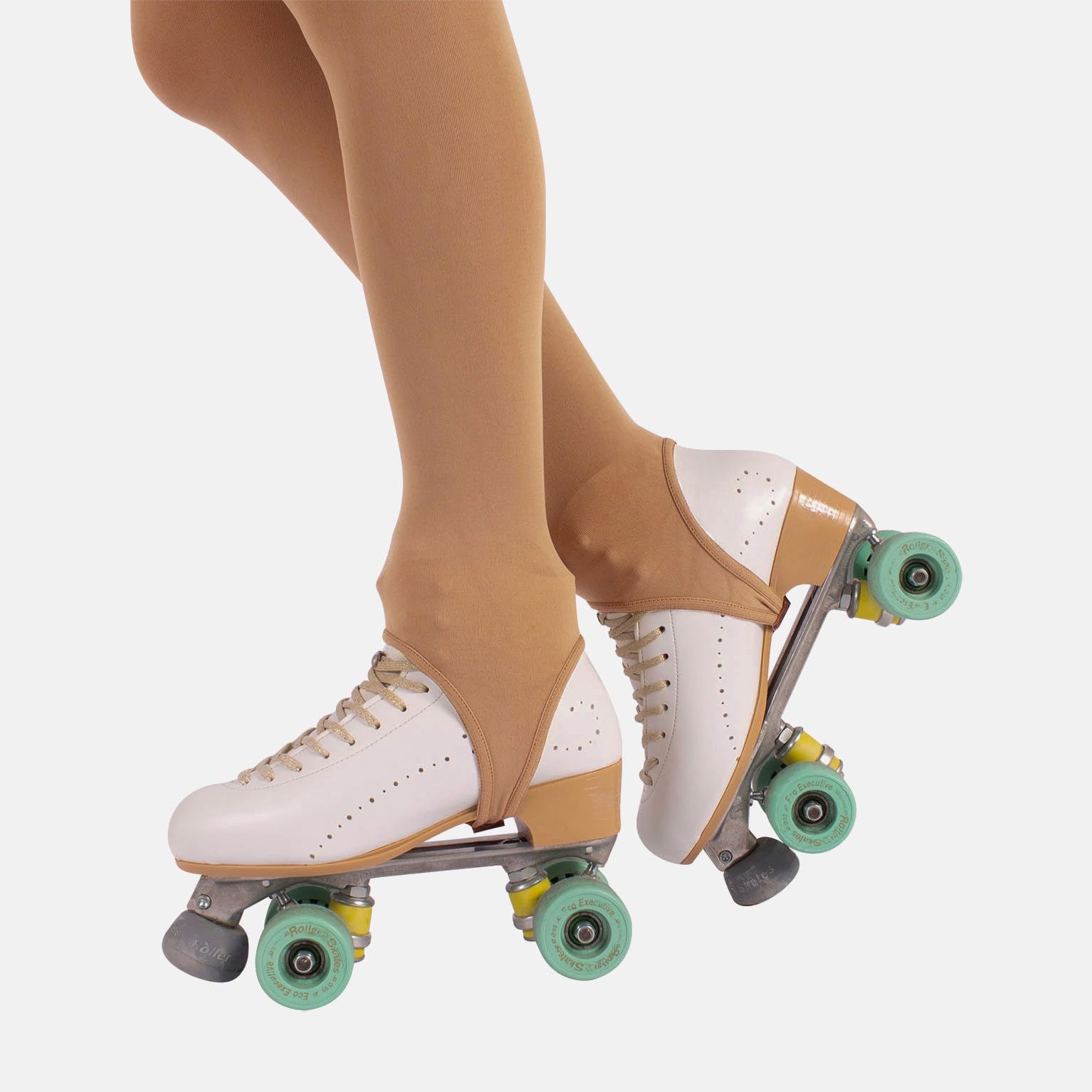 CALZITALY Women's Skating Tights with Skating Gaiter - 3