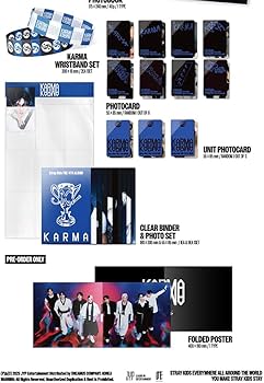 Amazon.com: (3 ver. Set) STRAY KIDS - [KARMA] 4th Studio album